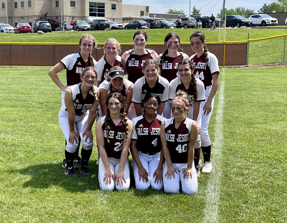 Walsh Jesuit Softball (@walshjesuitsb) on Twitter photo WJ Softball JV finished their season in style, scoring 4 runs in the last inning to earn a thrilling 10-9 victory over Solon.
<a href="/BellaHeddleson/">Bella Heddleson</a> with a clutch 3-run triple + <a href="/Maddy041207/">Maddy Herbele</a> with the walk-off walk!
JV finishes the season with a 7-2 record. Great job, ladies!!! WJ Softball JV finished their season in style, scoring 4 runs in the last inning to earn a thrilling 10-9 victory over Solon.
<a href="/BellaHeddleson/">Bella Heddleson</a> with a clutch 3-run triple + <a href="/Maddy041207/">Maddy Herbele</a> with the walk-off walk!
JV finishes the season with a 7-2 record. Great job, ladies!!!