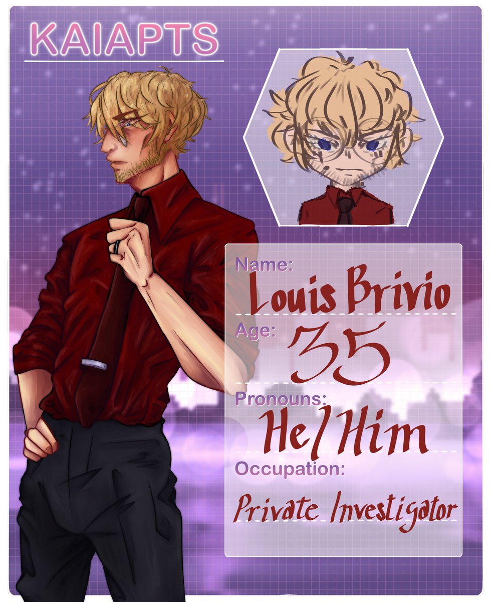 kaiapts's tweet image. Louis Brivio has landed! is he a man with a scowl and stern eyes, or one with a heart of gold? who knows.... 🍝🥂
credit to @miscrece !!
