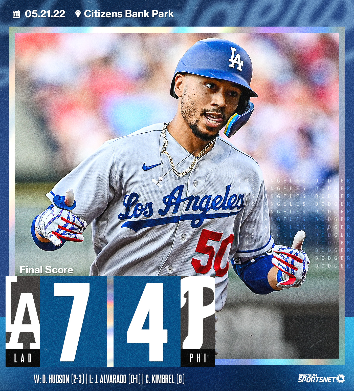What Is The Score To The Dodgers Game 36