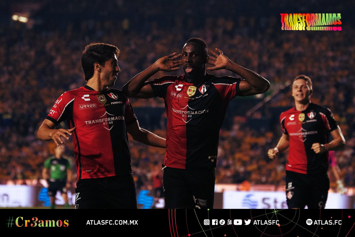 AtlasFC's tweet photo. ¡DALE CAMPEÓN! SIN BAJAR LOS BRAZOS Y BUSCANDO EL OBJETIVO ❤️🖤

#Cr3amos https://t.co/sFMV6p0u8Y