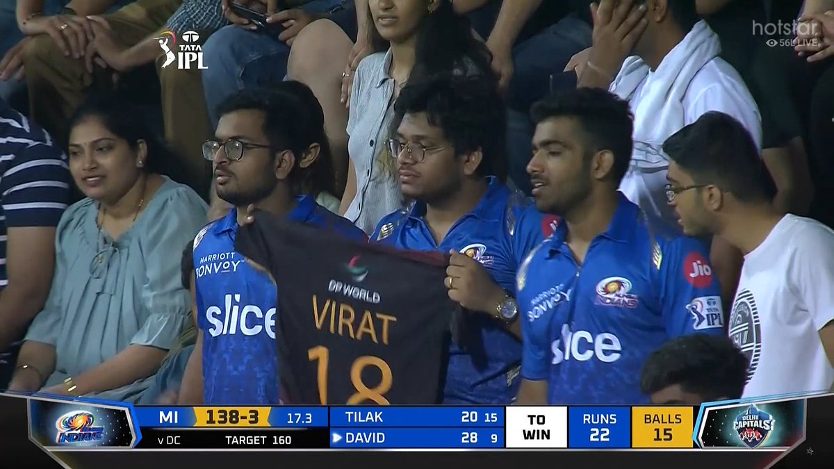 AnilChorotiya's tweet photo. The love for Kohli is beyond countries and IPL franchises❤️
#IPL #rcbfans #rcbplayoff
@imVkohli https://t.co/Lb9XseEzbK
