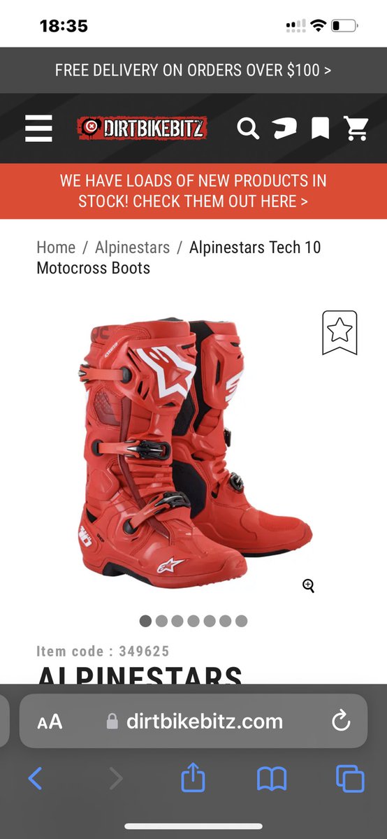 Inkedbeast76's tweet photo. Need new riding boots… which of you are going to send them for my birthday? Then come over and let me show you them up close?
#onegoalonevision #alpinestars #boots #mxboots https://t.co/iiNoBUq7rm