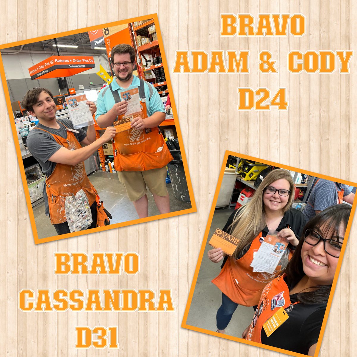 🚨Homer alert 🚨 These associates GET involved and deliver the best Customer Experience possible! Thank you, Cassandra, Adam, and Cody! #Homer #GET #VOC <a href="/D66Celest/">Sheldon Celestine 🇹🇹🇺🇸</a> <a href="/GPsharkz/">george page</a> <a href="/kristinbitsoi/">Kristin (My Tweets are my own: My Only Account)</a> <a href="/chris62184238/">Chris</a>