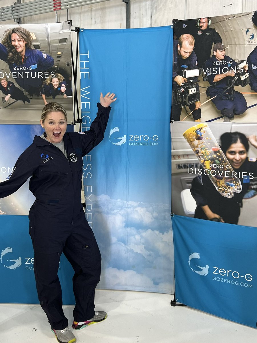 T-minus 13 hours until takeoff! I’m so excited to be joining <a href="/aurelia_labs/">Aurelia Institute</a> on a <a href="/GoZeroG/">Zero-G</a> flight with amazing space research and learning opportunities. #aureliahorizons22      #lifelonglearning    <a href="/pattillmanfnd/">Pat Tillman Fnd</a>   <a href="/bulverdecreek/">BCE Texans #WeAreBulverdeCreek</a>       <a href="/NEISD/">North East ISD</a>    <a href="/BaylorSOE/">Baylor School of Ed</a>
