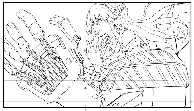 海月いつきのクソ雑イラストメイキング
①線画を用意します
②線画レイヤーの下に通常レイヤーを用意し、いい感じにベタを塗り込んで完成です

いかがでしたか? 