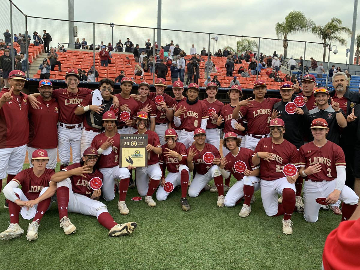 🏆⚾️ D3 BASEBALL CHAMPIONSHIP FINAL ⚾️🏆

Congratulations to <a href="/OaksChrstnLions/">Oaks Christian Lions</a>!

They are your 2022 CIF-SS <a href="/SoCaliFord/">SoCalFord</a> D3 Baseball CHAMPIONS! 👏

⚾️ <a href="/LQBlackhawks/">The Blackhawks</a> 0️⃣
⚾️ <a href="/OaksChrstnLions/">Oaks Christian Lions</a> 1️⃣
📍CSUF
⏰ FINAL
