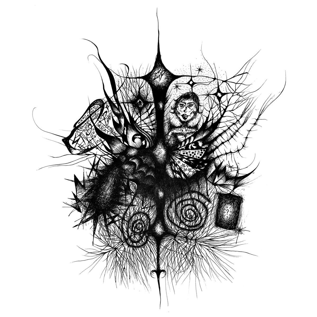 guillotineart's tweet photo. @MelonyWhiteArt 🕷🕷🕷 this is one of my hand drawn illustrations! https://t.co/iNQTN6OHkK