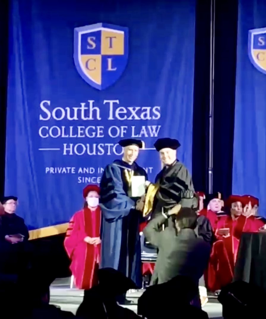 pdorsey's tweet image. Very proud of our son @ConnorDorsey4 graduating Cum Laude from @STCL_Houston today. @Keciadorsey #STCLGrad