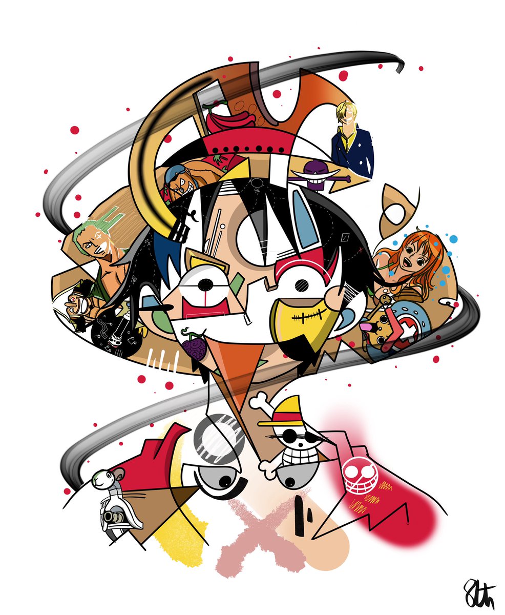 It's been a long time since I've made #NFTGiveaway , 
so today is the day!
🎁To enter:

✅Tag 3 friends 
✅Like and RT
✅Follow me 

⏱Winner chosen on Monday

Geo portrait of Luffy.