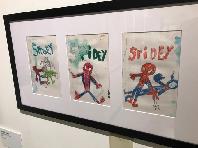 #childart #art #SpiderMan before and after #comic #Saturday 