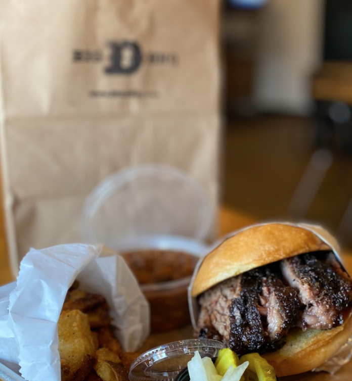 bigdbarbecue's tweet photo. What's better than Big D BBQ on a Saturday night? Eating Big D BBQ at home on a Saturday night! 

Click. Order. Carry Out. Enjoy.

https://t.co/zq9baWGAw5 https://t.co/iG4NNFTT2A