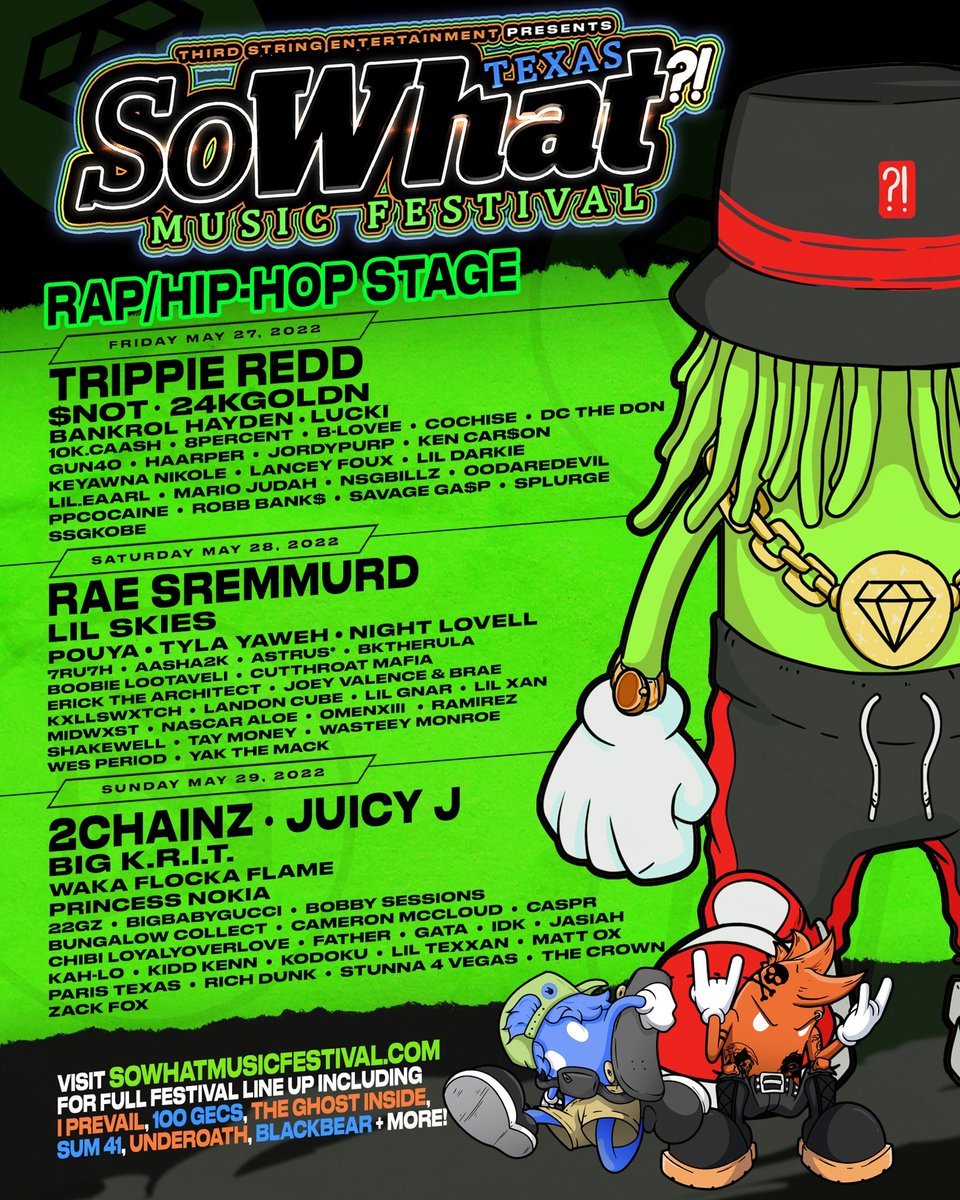 sowhatmusicfest's tweet photo. Okay I’m sorry let’s do one more ticket giveaway…

RT this. Tag your friends in the @ replies. Tell us who you’re excited to see. Make the most noise and we will pick you as the winner 🥳

tickets &amp; info https://t.co/KPs3L4zqvh https://t.co/LLMMsPCRkv