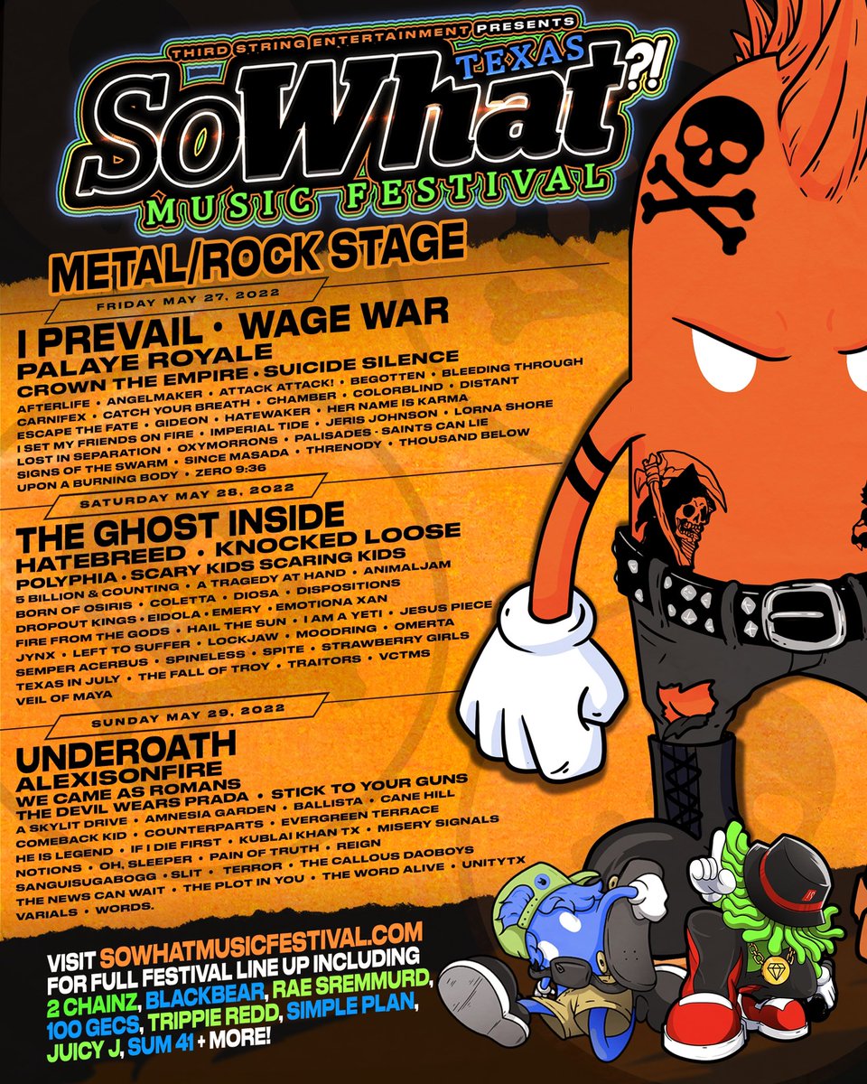 sowhatmusicfest's tweet photo. Okay I’m sorry let’s do one more ticket giveaway…

RT this. Tag your friends in the @ replies. Tell us who you’re excited to see. Make the most noise and we will pick you as the winner 🥳

tickets &amp; info https://t.co/KPs3L4zqvh https://t.co/LLMMsPCRkv