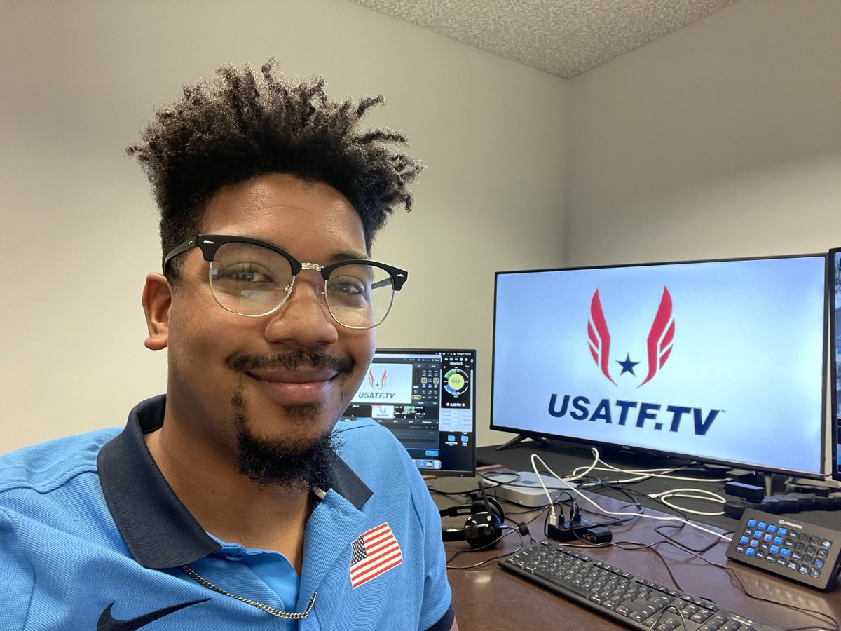 KaDeemWynn's tweet photo. Back in the director’s chair for some #BigThrowsGuy and #BigThrowsGal action at the USA Track & Field Throws Festival! 💪
(And yes, I wore my USA polo for this)
Join the action on USATF TV+ at 3:15pm PT.
📺 https://t.co/2Le63LqQjU https://t.co/KiM3SRkjWt