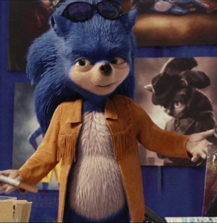 miguel do peewee on X: Eu te amo Sonic feio. Te amo mais que o Sonic bonito.   / X