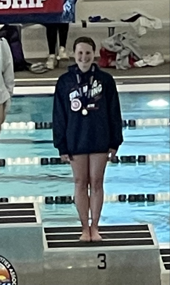 Congratulations to Rose Lawler on her 3rd place finish in the 2022 KSHSAA Class 6A Dive Championships! #bvwfamily