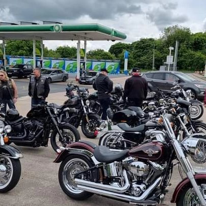 Boss day out on the Sportsglide with Music City Harley Riders