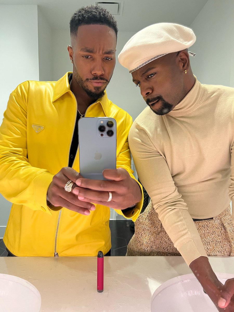 LcLUXX's tweet photo. Friendship like this is rare 14 yrs strong and going @ActLikeJermell 🤞🏾 #ChicagoBoys https://t.co/mZtbzz7oNa