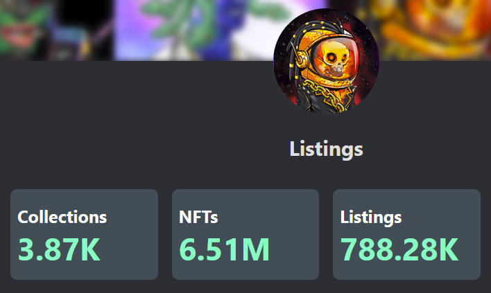 We just passed the 6.5 MILLION mark for number of NFT rankings available. #BuildersNotSayers

Taking some inspiration from <a href="/JellyBabiesNFT/">JellybabiesNFT</a> with this hashtag 🛸