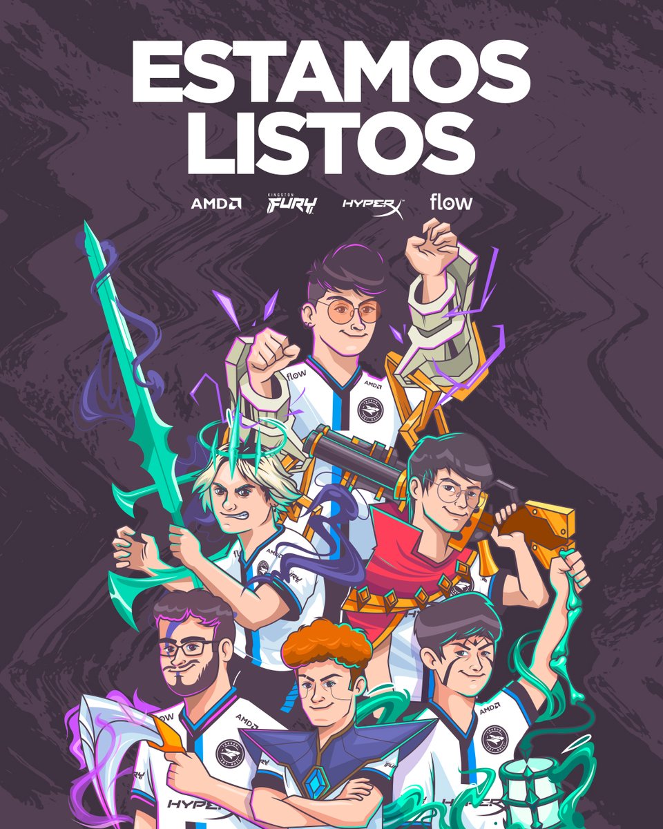 ¡ROSTER COMPLETO! 🔥

<a href="/LoLADD12/">LoL-ADD</a>, <a href="/GrellLoL/">Grell</a>, <a href="/seiyalol/">se1ya</a>, <a href="/GavottoLA/">Gavotto</a>, <a href="/jellylol_/">Jelly</a> y <a href="/Pandulc1/">Andrés Bonilla</a> son los jugadores que nos acompañarán en el Clausura 2022 de #LLA.

¡Listos para hacer historia de la mano de <a href="/ukkyrr/">Ukkyr</a>, <a href="/NunuELNun0/">Nunuzera</a> y @MaxiSuburu! 🇲🇽

#GoISG 🦈