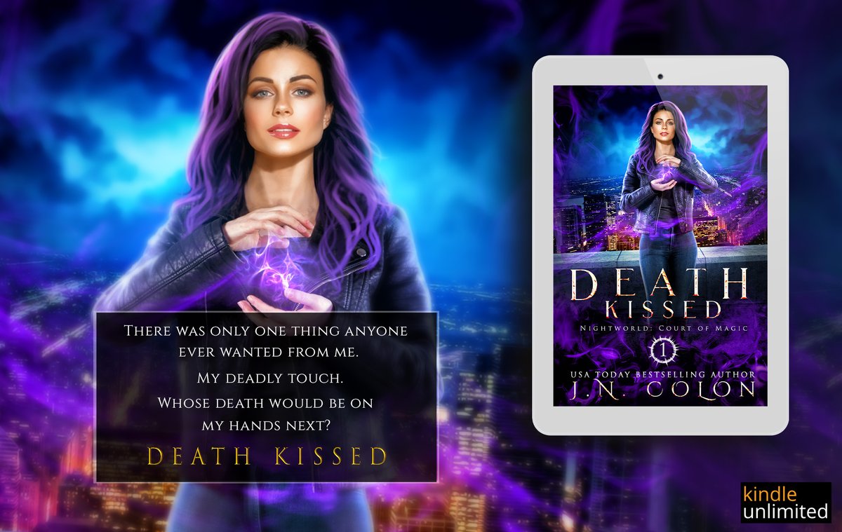 JNColon's tweet photo. “You’re not getting away, little witch. You might as well give up before you get hurt.” His voice was barely more than a whisper, but it traveled to my ears like a freshly honed blade, sharp and deadly... DEATH KISSED read for Free in #KindleUnlimited https://t.co/rl58Vrsgmd https://t.co/9RT924qMQq