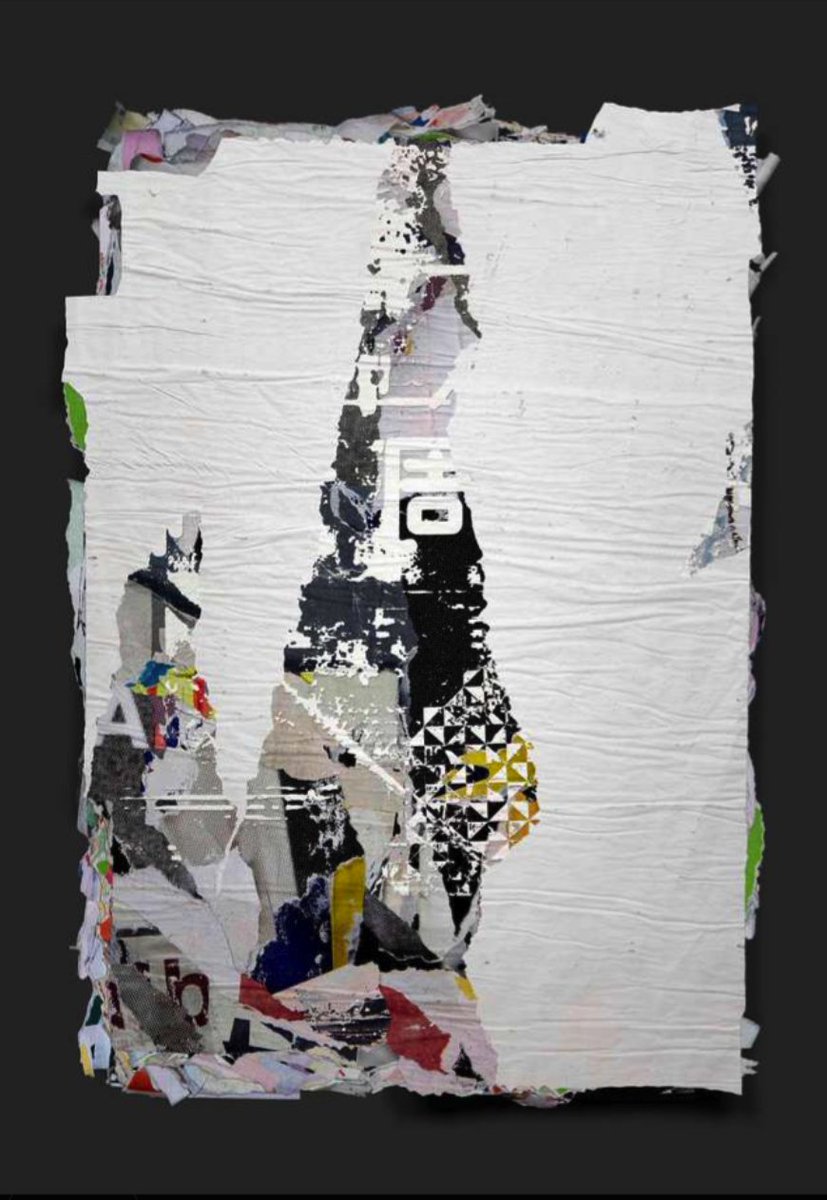 LLMarks_md's tweet photo. As the stock market &amp; crypto world continue to TEAR me down, @vhils1 's NFT project with @Drp_io LAYER me with joy and TEAR me in a positive way. https://t.co/HHm9DUNV8m