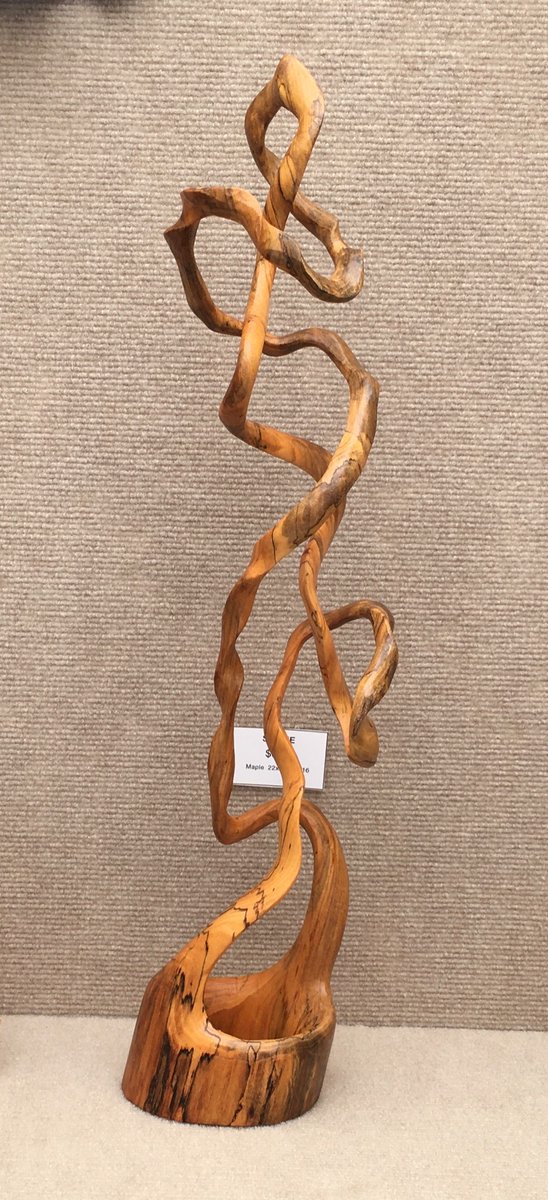 strvngrtst's tweet photo. Some pretty cool stuff @artsplosure this year! One of the stand-outs: woodcarver, #TomLowe https://t.co/5gNen7qOXy
