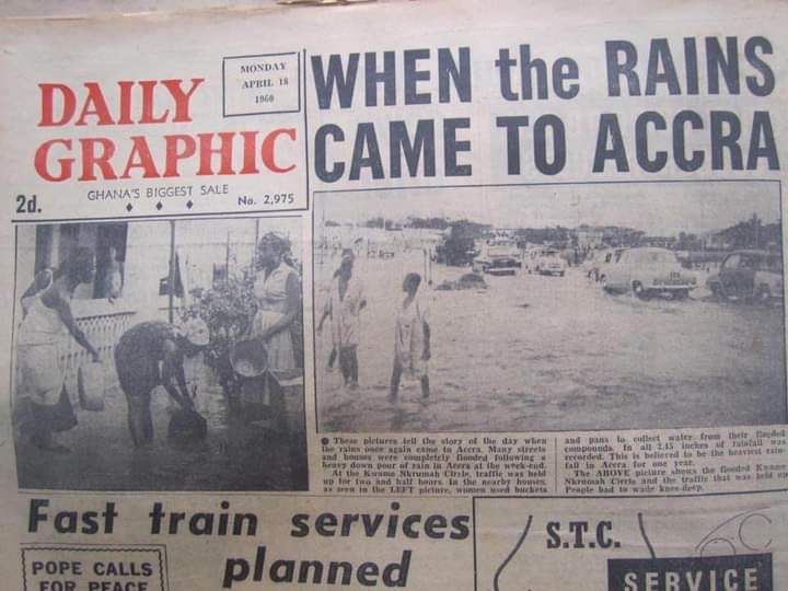 C_RealMC's tweet photo. #AccraFloods Since before 1960.
We're not really interested in solutions.
Everyone's at fault.

From the corrupt official, to the corrupt citizen to the average Ghanaian who waits to dump their trash in the gutters at night.

This is what we create every year. #AccraFloods. https://t.co/OTbpp6hz2T