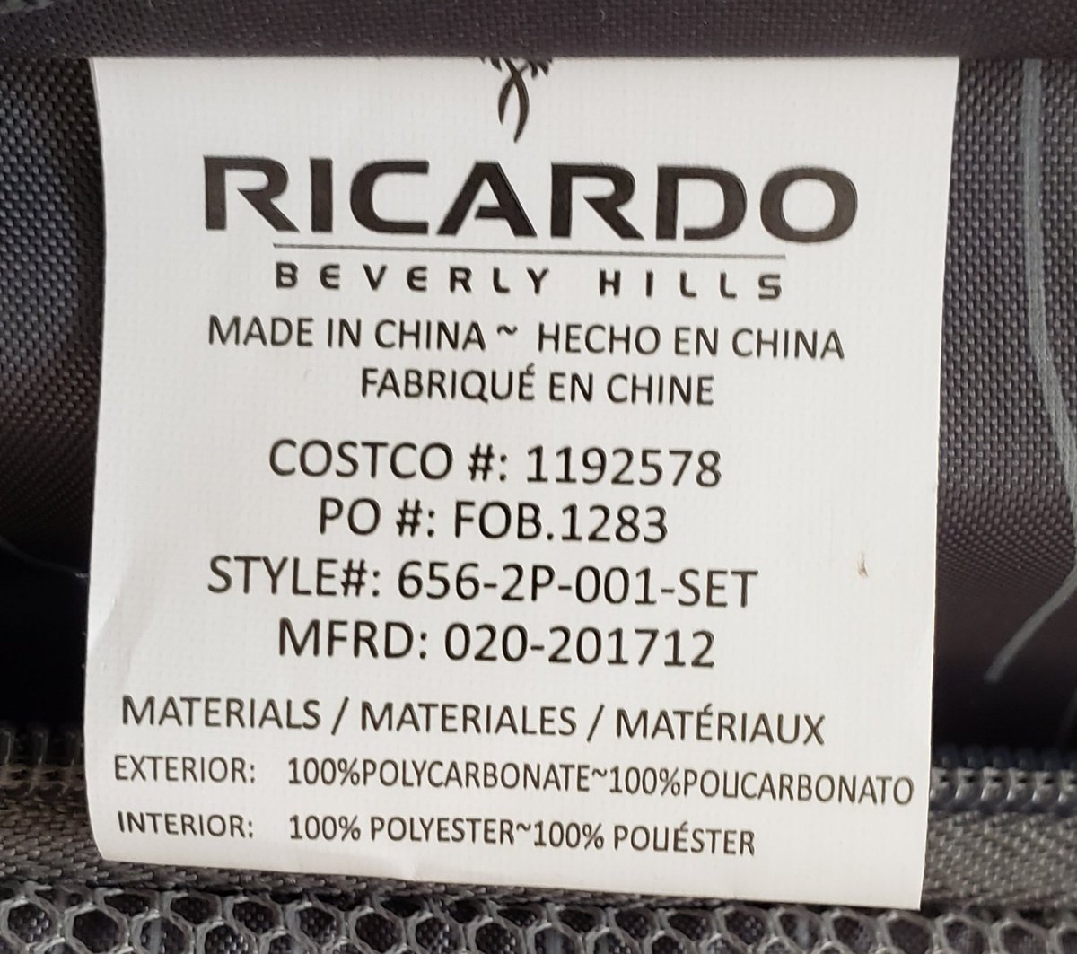 farafiro's tweet photo. @ricardotravel hello, I bought this set from Costco a whole back and recently the smaller bag's wheel went loose and always fall down from its groove. I was looking for a replacement and I wonder if you can help or at lease let me know what wheel size/ model should I look for https://t.co/oHA25DHSMs