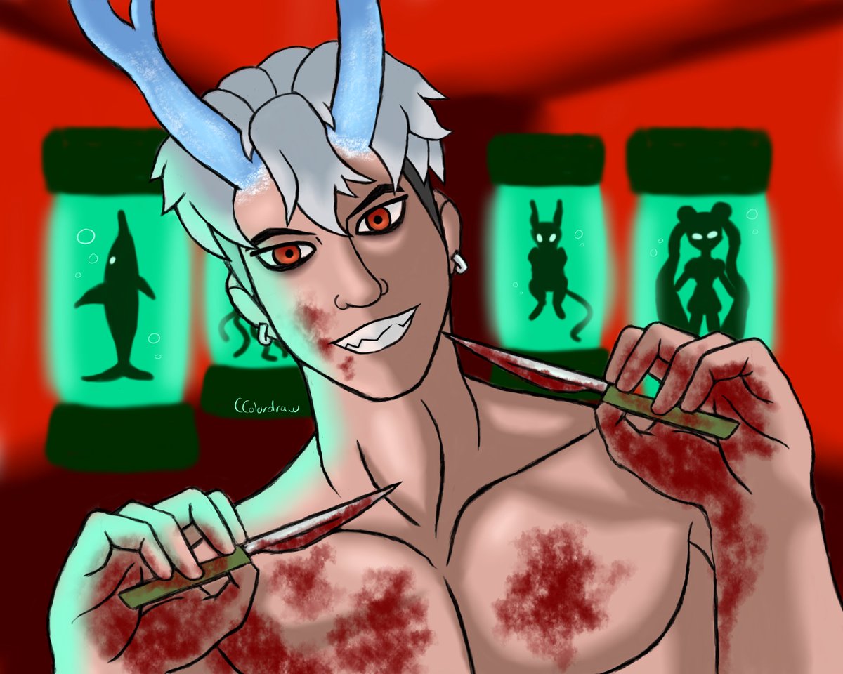 CColordraw's tweet photo. Amo tanto @dislyte que decidí hacer un fanart del hermoso Long Mian. 

#dislyte #longmian #drawing https://t.co/muPjxmYOa8