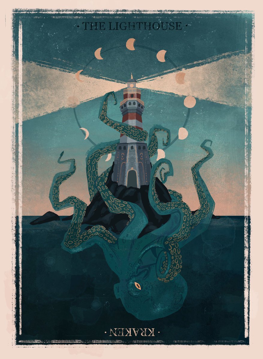 haflacky's tweet photo. The lighthouse || kraken 
#ourflagmeansdeath https://t.co/4qQ43lBf3o