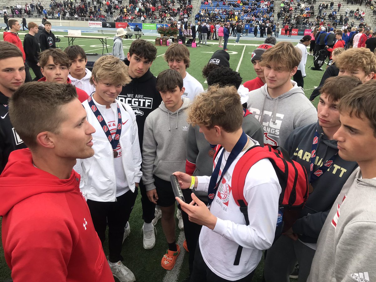 You’re <a href="/DCG_TF/">DCG Boys T&F</a> team are State Champions!!! Line 1st street around 6pm tonight as Johnston Grimes Fire and Rescue brings them home from the Aldi intersection!! A celebration will take place prior to the baseball game on June 17. More info to come!!