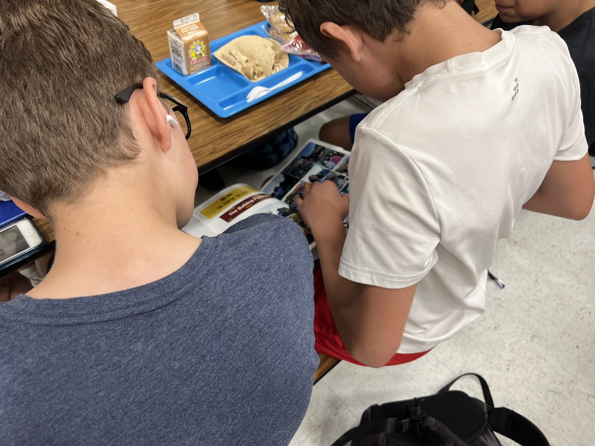 DrGuthrieTweets's tweet photo. Yearbook day is a pretty special day.  Big shout out to Ms. Fuller and Ms. Bey and all our journalism students for making this year’s book very special https://t.co/yMZJTp7iJw