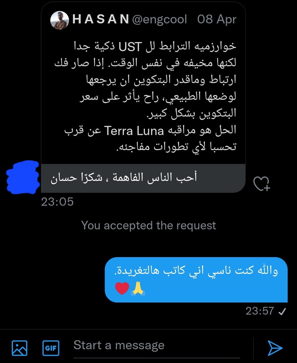 H A S A N tweet media
