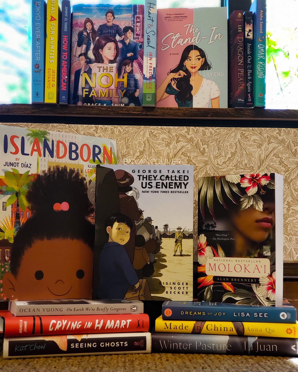 May is Asian American and Pacific Islander Heritage Month! We recommend these! Stop in for more recommendations!

#barnesandnoble #aapihm #asianamericanpacificislandermonth #bnvancouver #vancouverusa