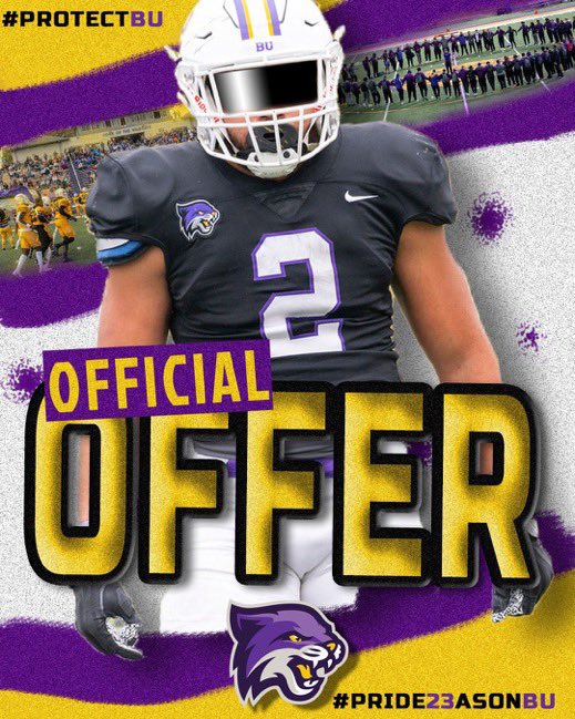 After a great camp with <a href="/PrepRedzoneTN/">Prep Redzone Tennessee</a> and a conversation with <a href="/CodyMac_FB/">Cody McCallister</a> . I am very excited to say that I have received a(n) offer from Bethel University <a href="/BU_FootballTN/">Bethel University Football (TN)</a> <a href="/coachbrector/">Brian Rector</a> <a href="/coachprivett/">Wade Privett</a> <a href="/CSmithScout/">Chris Smith</a>