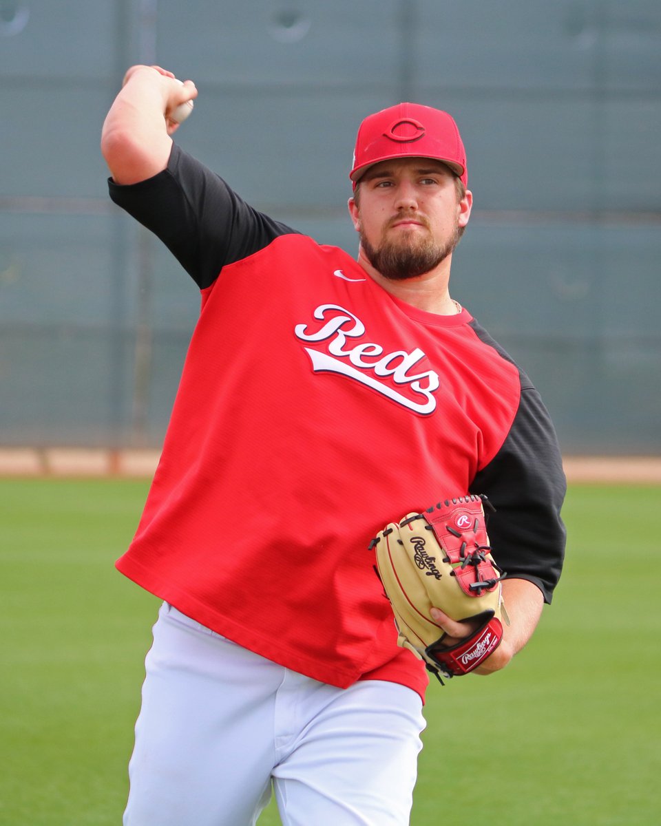 Reds's tweet photo. #Reds RHP Graham Ashcraft is scheduled to start and make his major league debut tomorrow against the Blue Jays. https://t.co/CLzdMbT1fu
