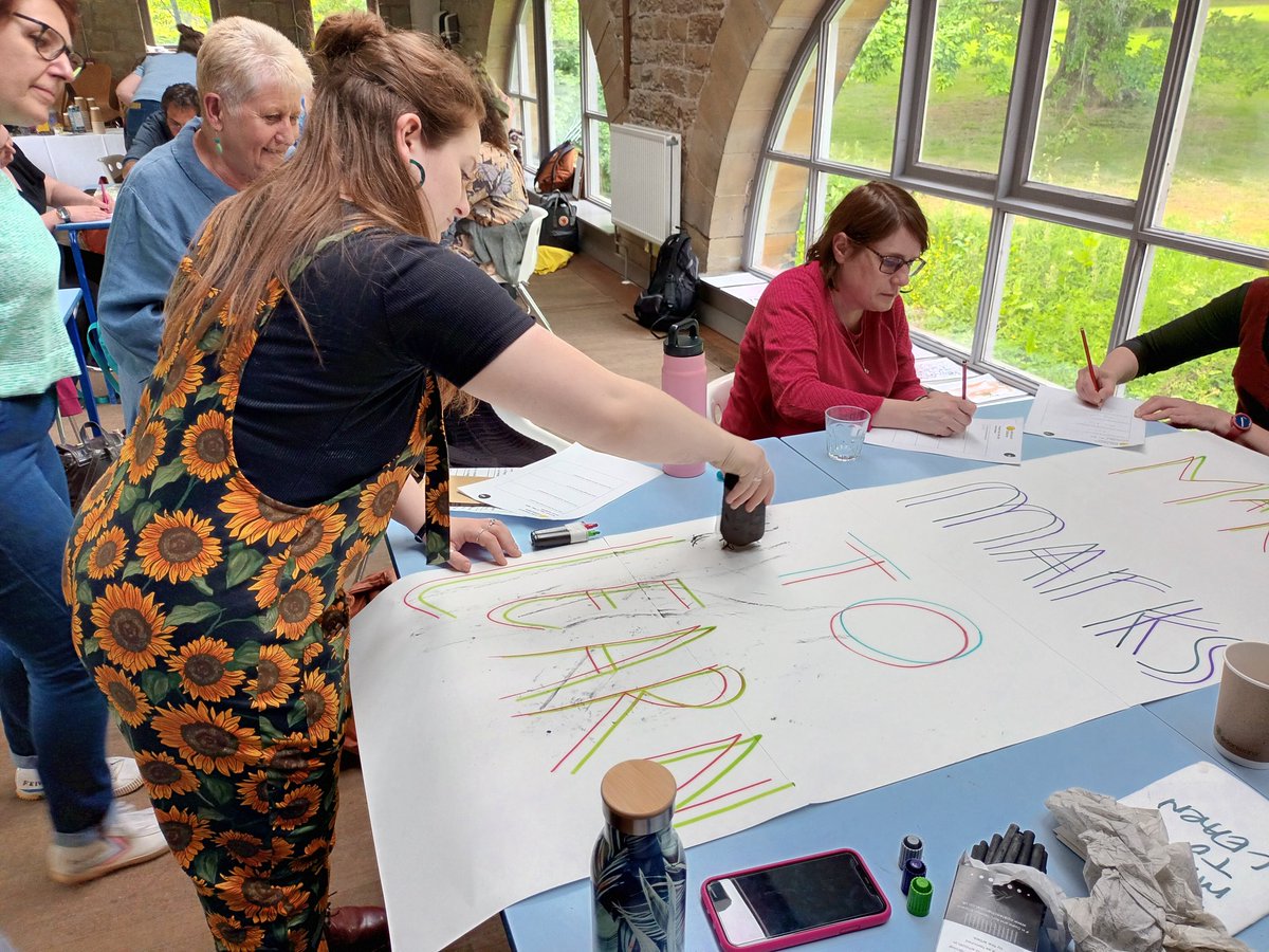 Thank you to everyone who attended our Teacher's Study Day today - so many inspiring moments. Special thanks to <a href="/davidnash_art/">David Nash</a> for sharing your creativity so generously &amp; to <a href="/theartcriminal/">Susan M Coles</a> @BlakerJo <a href="/rose_condo_poet/">Rose Condo</a> &amp; <a href="/NE_ArtTeacher/">Mr Raymond</a> for your wonderful contributions. #YSPSchools