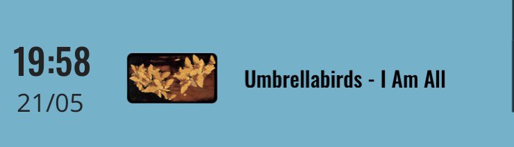 my_indie_radio's tweet photo. We played #iamall by @umbrellabirdsUK today on @my_indie_radio. The Radio for all Generations. https://t.co/JxxBCWfMFB