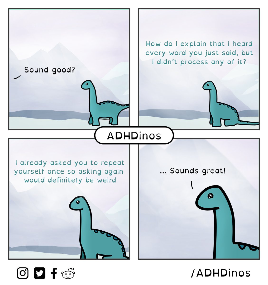 ADHDinos's tweet image. This often backfires