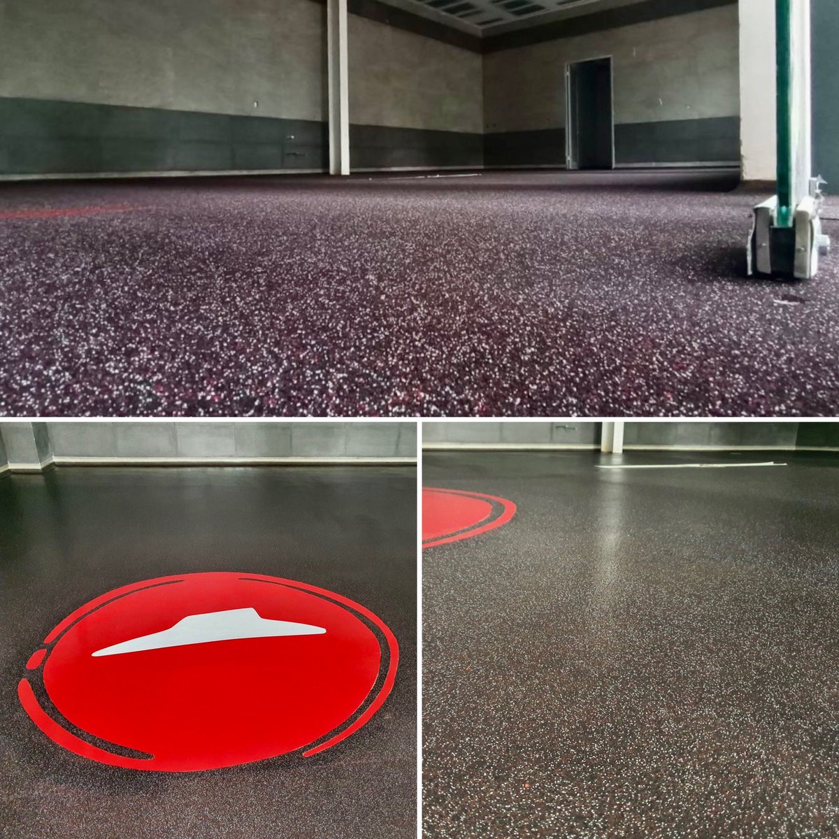 🟠 Sistema epoxico multicapa 
#Rinol QCR Deco personalizado con logo del cliente 🍕
#resina #pisoindustrial 

🟠@RinolMexico [grupo <a href="/RCRIF/">RCR Ind. Flooring</a>]
Contactarnos rinol.mx