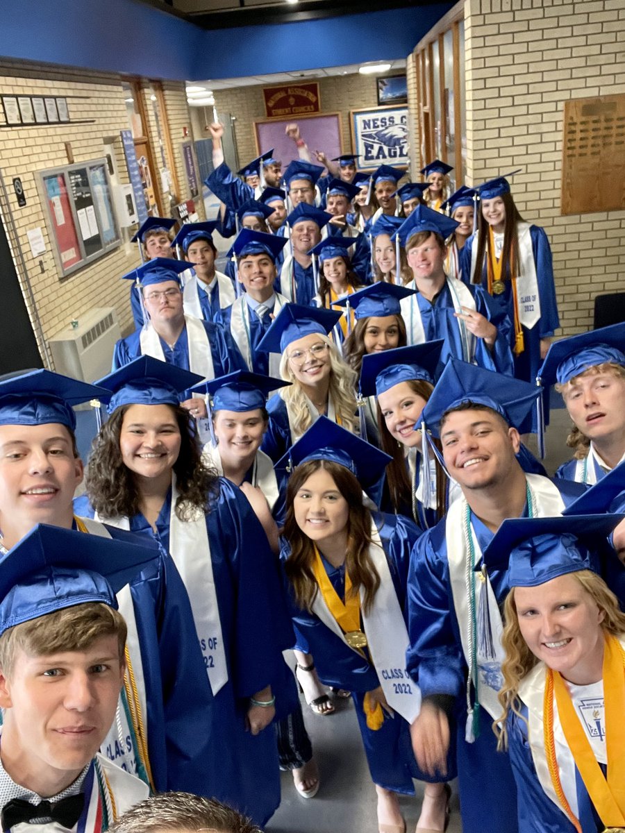 #Classof2022 Ness City High School Graduation #15 ✅. #LargestClassYet