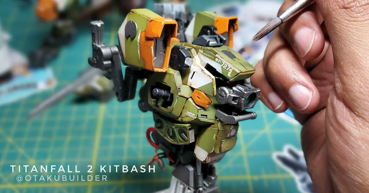 Otaku_Builder's tweet photo. Premiering on my YouTube channel on May 26. kitbash #respawnentertainment #vanguardtitan #maileskenbu #gundamvirtue #mcgillisschwalbegraze #zgmf1017ginn  #gmsniper2 #00quanta https://t.co/jX4JtJ3yvi