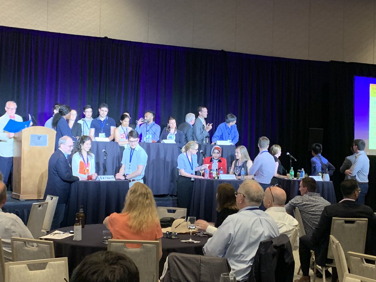 Faculty vs Resident Jeopardy! Actually quite hilarious! I won’t tell you who’s winning 😂 #ARS2020 #RadiumSociety