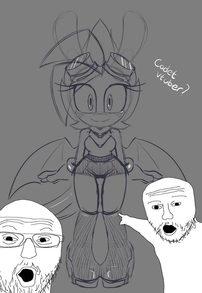 atomiccadet's tweet image. Lowkey started working on my Cadet model that I have been teasing on and off in the style of the Sonic and Tails model