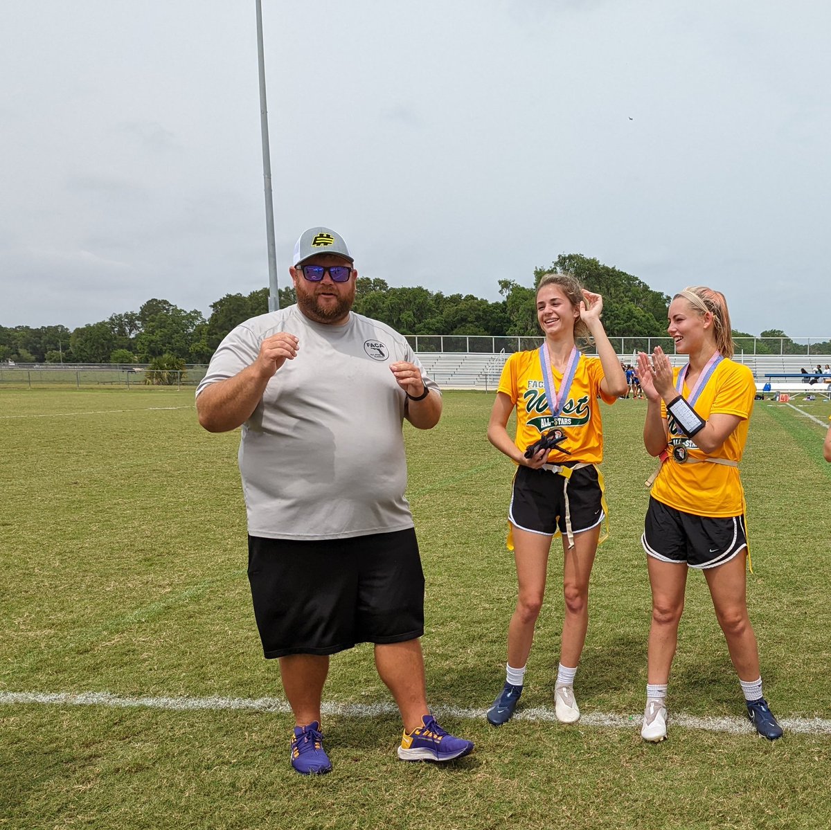 Congratulations to the  <a href="/FACACoach/">FACA</a> West All Stars for excelling throughout your high school careers on the flag football field!

Thank you to <a href="/LonghornsFlagFB/">Lennard Flag Football</a> and <a href="/RVSharksFlag/">Sharks Flag Football</a> for leading the team, keeping things light &amp; allowing these athletes to have an enjoyable last ride!