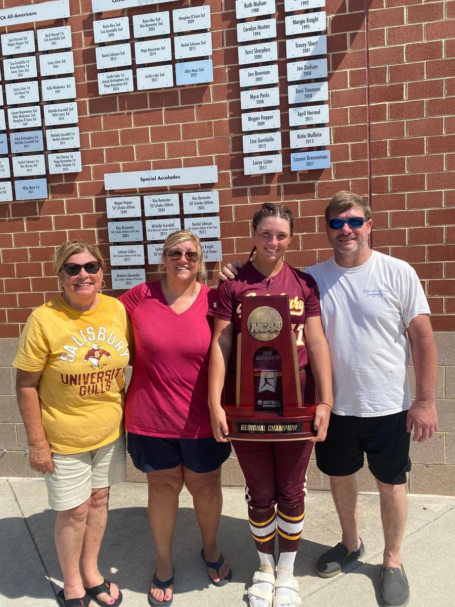 Congrats to former CSD Softball player   <a href="/maddisonlednum/">Maddison Lednum</a> and the SU Softball team on winning the Region. Keep flying high ladies. #gullpride #vikingpride