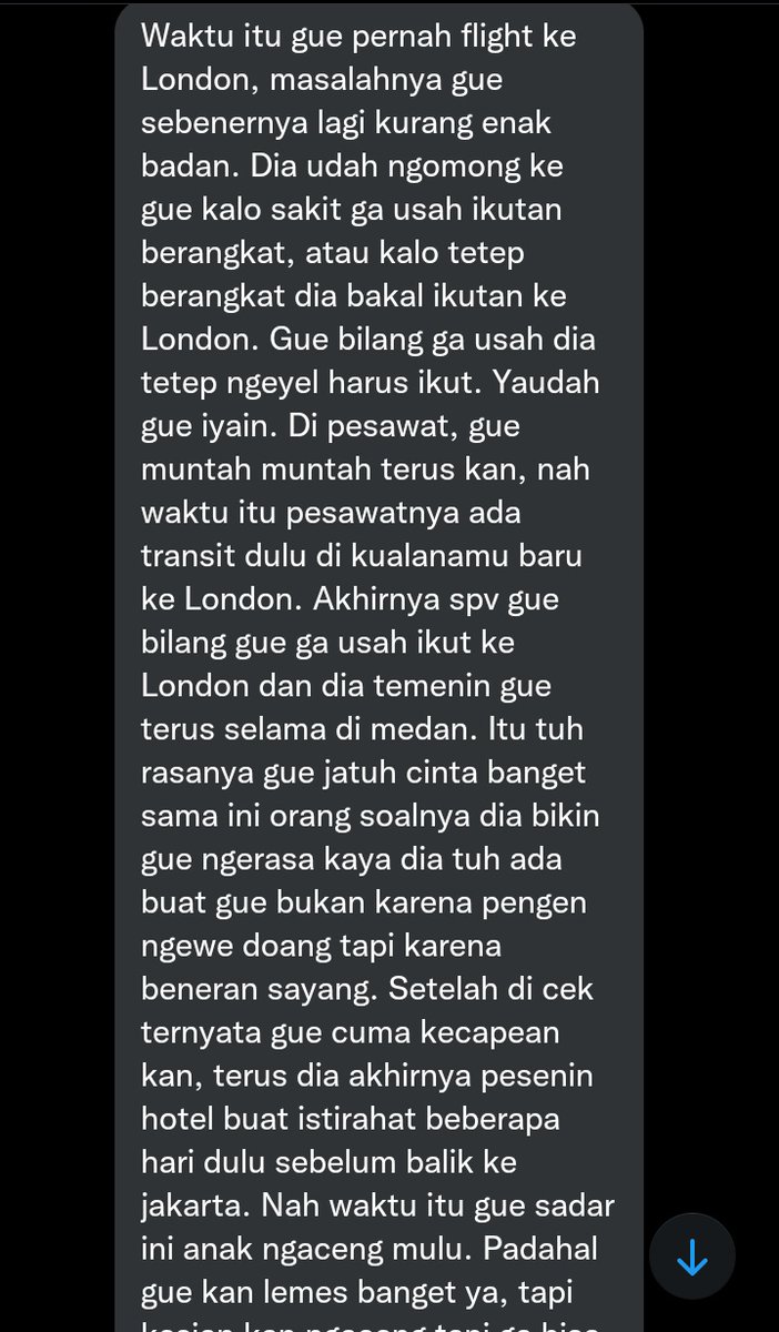 nurxaledaaa's tweet photo. Lanjutan cerita BJ di pesawat (2/2)

Ternyata versi pr*mugari nya ada dan dia langsung dm aku, katanya itu cerita dia pas jaman msh flight + dia mau kasih cerita versi dia 🍻😆 https://t.co/3S7n8SFOq1