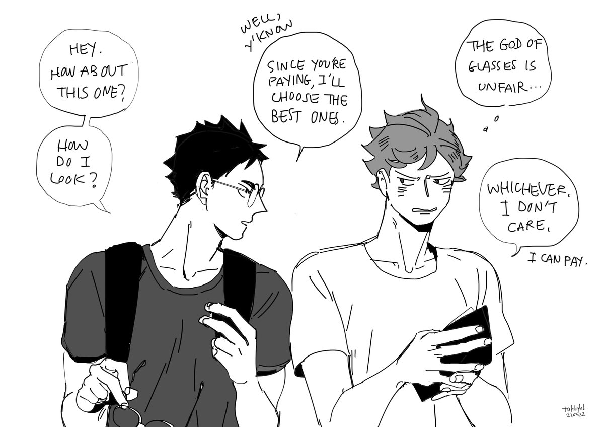 Megane Iwaizumi 👓
#อะอุน 