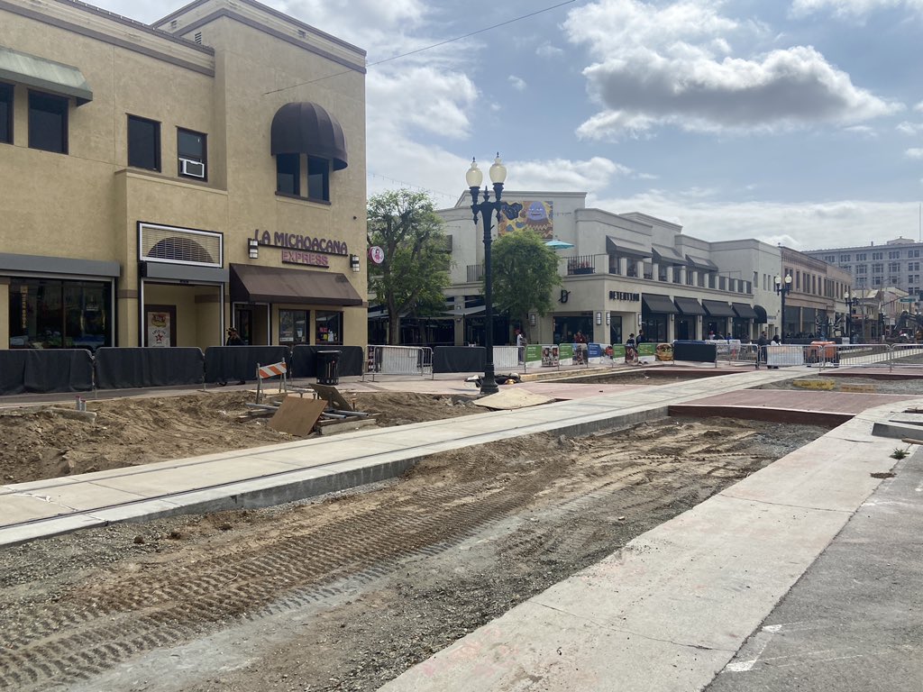 What things look like in front of the shop! Thanks to everyone who continues to support us and visit during these challenging times! #DTSA #DowntownSantaAna #ShopSmall